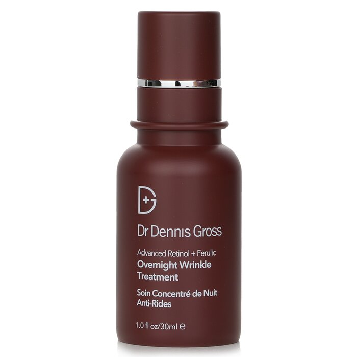 美國Dr Dennis Gross阿魏酸A醇無極晚間精華30ml Dr Dennis Gross Overnight Wrinkle Treatment 30ml