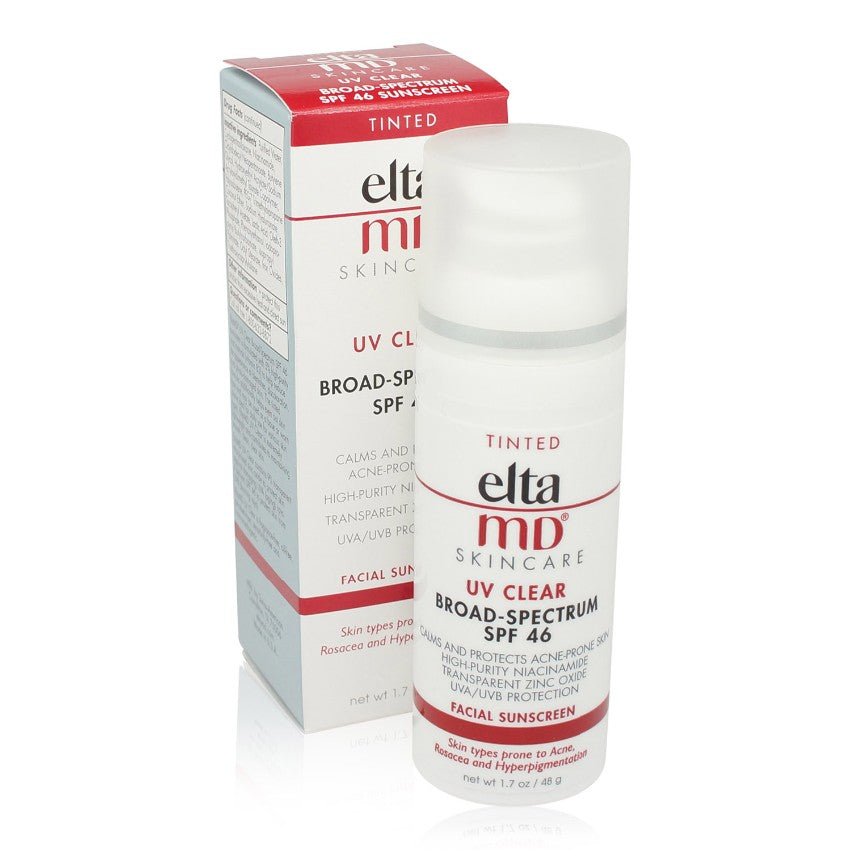 EltaMD UV Clear Tinted Broad-Spectrum SPF 46 Elta MD面部防曬霜SPF 46 潤色 近期25年3月