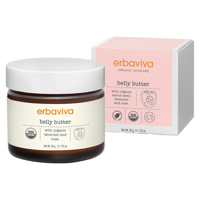 Erbaviva 有機緊緻袪妊娠紋潤膚霜 50g Erbaviva Belly Butter 50g