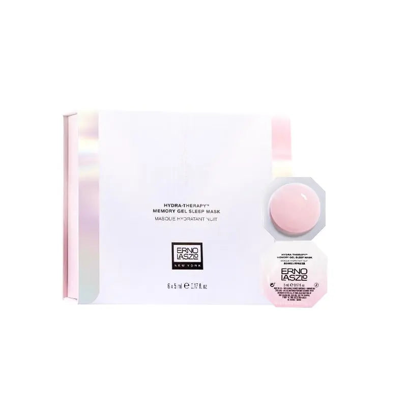 Erno Laszlo Hydra-Therapy Memory Gel Sleep Mask 奧倫納素晚安凍膜次拋塗抹面膜6個裝 5mlx6 免洗