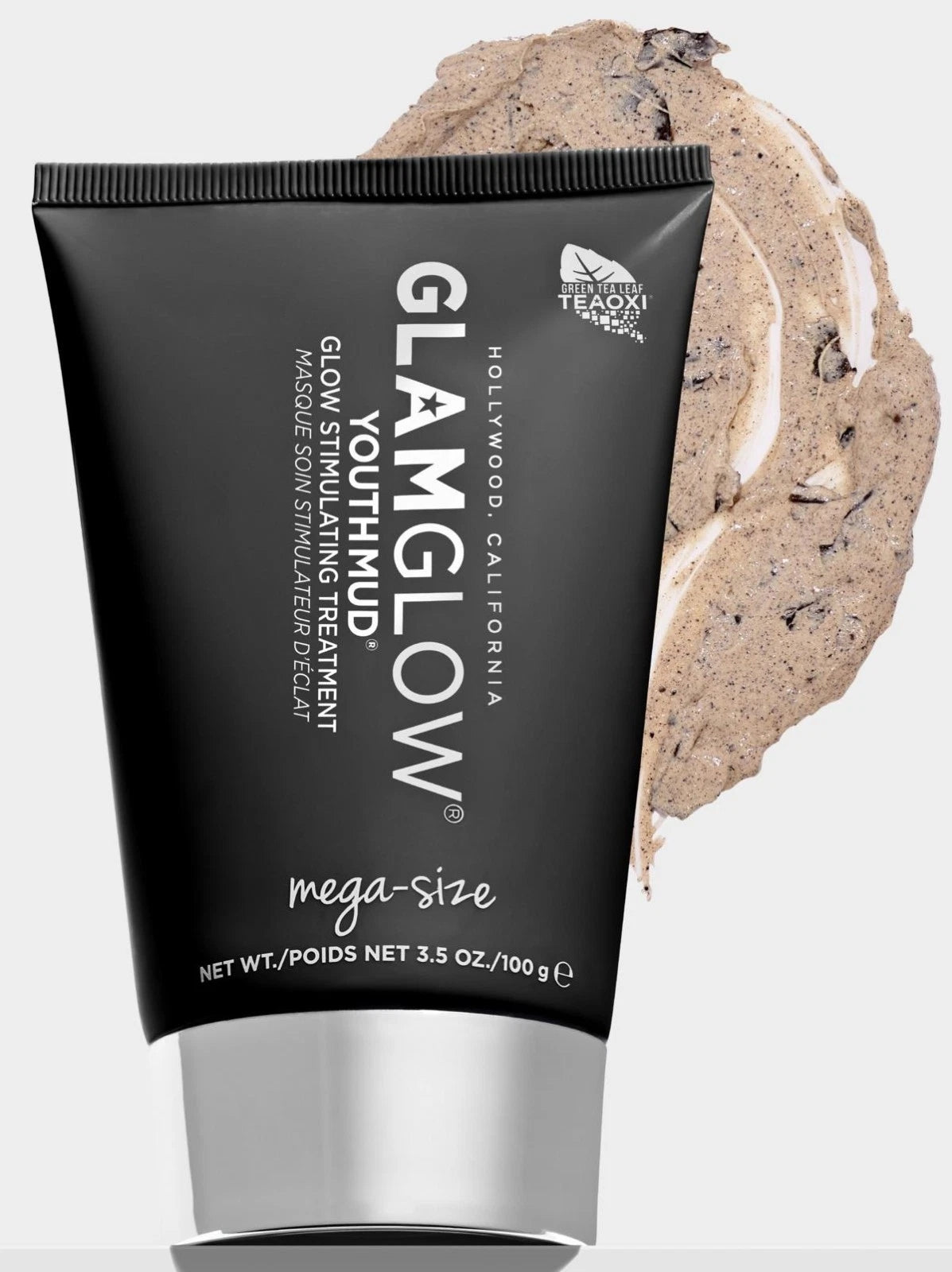 Glamglow YOUTHMUD Glow Stimulating Treatment 100g 黑罐去角質清潔提亮面膜 增量裝