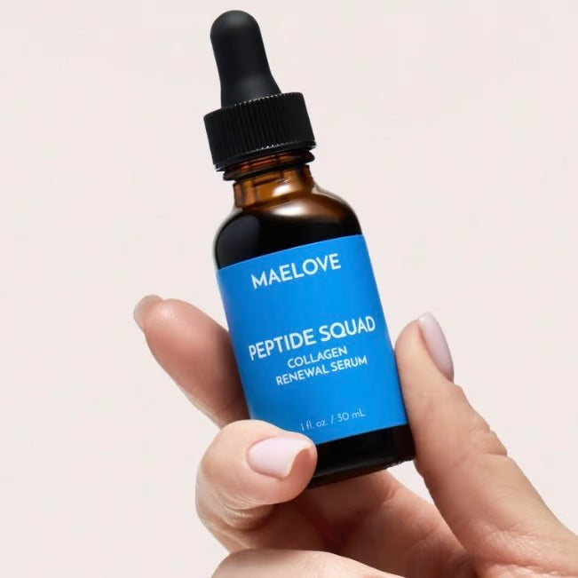 Maelove Peptide Squad Collagen Renewal Serum 30ml 多效抗衰精華液 四重胜肽複合配方