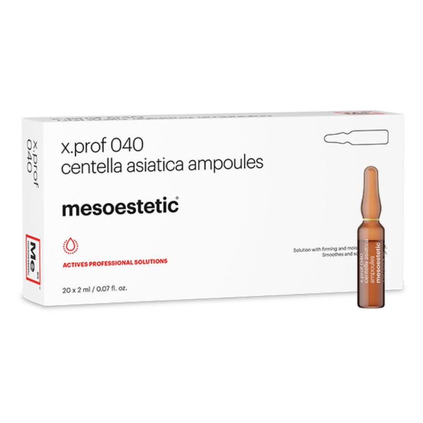 Mesoestetic美斯蒂克 積雪草抗炎修復精華 x.prof 040 centella asiatica 2ml x 20
