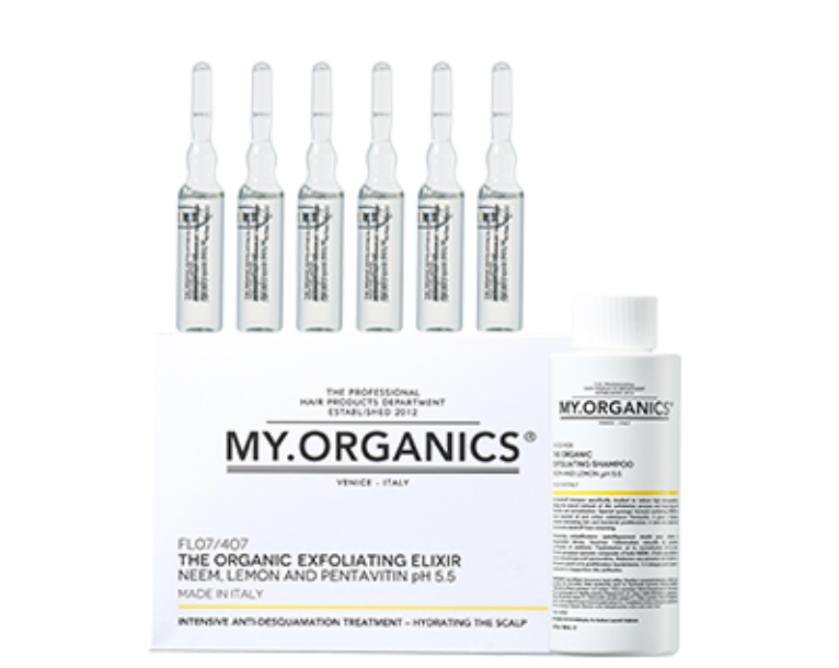 章小蕙My Organics 角質調理安瓶6*6ml 洗髮水100ml My Organics The Organic Exfoliating Elixir With Shampoo