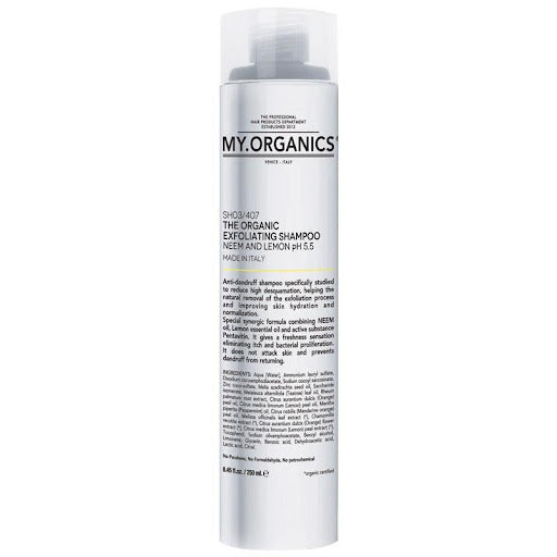 章小蕙My Organics 有機角質調理洗髮水 去除角質清新頭皮250ml My Organics Exfoliating Shampoo