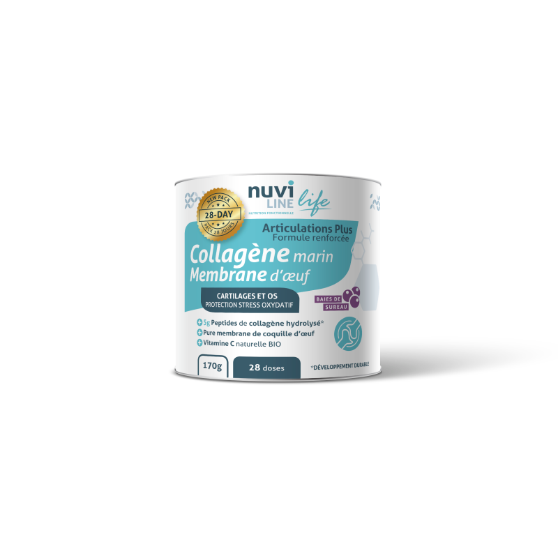 Nuviline 膠原蛋白 骨骼健康 小藍罐Joints PLUS 關節強化配方 斷折裂術后恢復骨骼營養 關節補軟骨 氨糖軟骨素維骨力