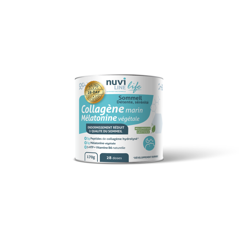 Nuviline 助眠小藍罐 海洋膠原蛋白 助眠 + 禪意與寧靜 助眠安睡 安睡片