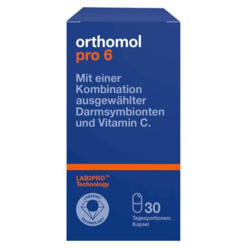 Orthomol Pro 6 for Intestinal Symbionts 30 Capsules 腸道共生菌補充 30 粒膠囊