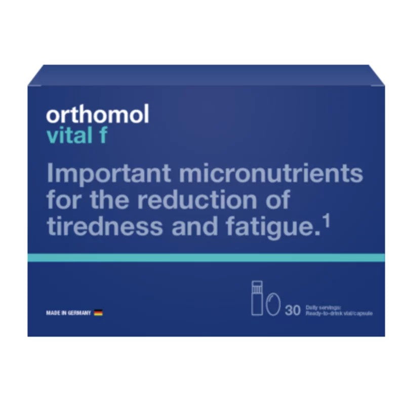 章小蕙推薦Orthomol vital F德國 奧適寶 女士綜合複合維生素 補充口服液 緩解乏力抗疲勞 養膚養顏養氣色