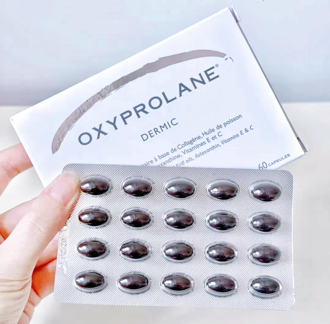 Oxyprolane 水解胶原蛋白肽 抗衰老和皮膚再生補充劑 Dermic Anti-Ag� 抗衰老口服熱瑪吉 緊緻提拉 術后癒合
