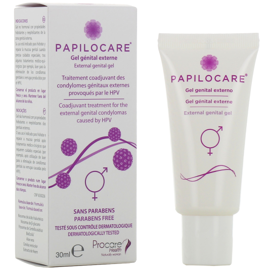 Papilocare 外生殖器凝膠30ml 不含激素
