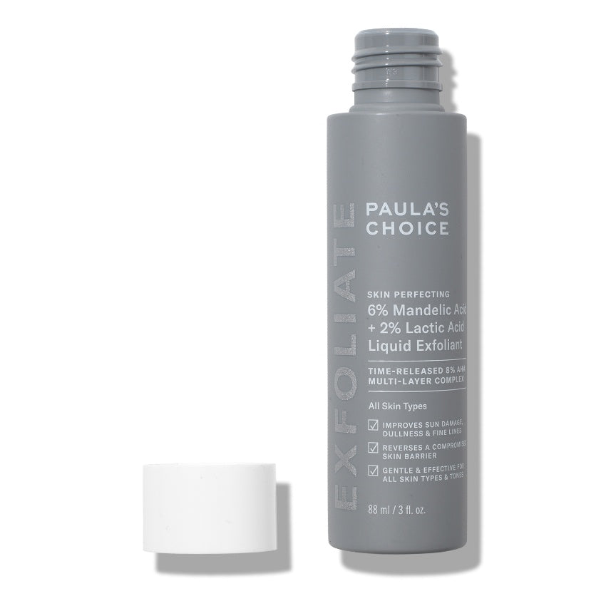 Paula's Choice 寶拉珍選 Mandelic Acid + 2% Lactic Acid Liquid Exfoliant 6%杏仁酸+2%乳酸液體去角質88ml 8%雙重果酸精華液