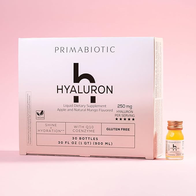 章小蕙推薦PRIMABIOTIC Hyaluronic Acid 玻尿酸輔酶Q10彈性飲 30瓶x30ml