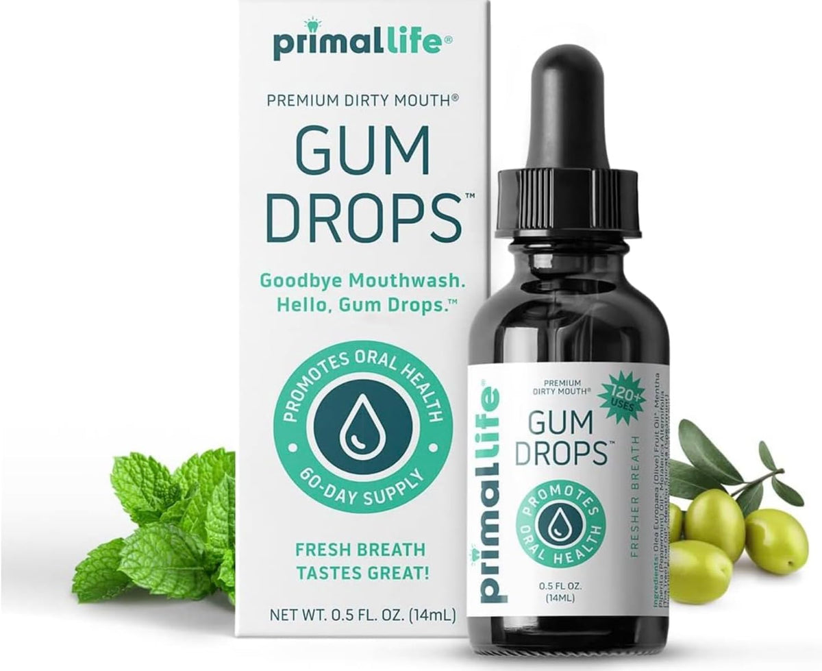 Primal Life Organics Dirty Mouth Gum Drops Gum Serum 天然有機草本口腔護理精華油 舒緩牙齦發炎