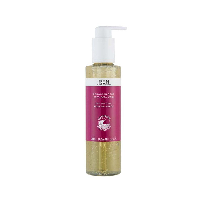 REN 摩洛哥玫瑰身體沐浴露 200ml REN Moroccan Rose Otto Ultra-Moisture Body Wash