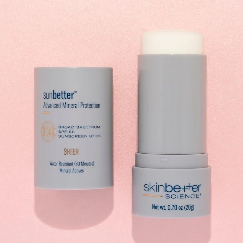 Skinbetter sunbetter SHEER SPF 56 Mineral Sunscreen Stick 輕盈透明礦物防曬棒 SPF 56