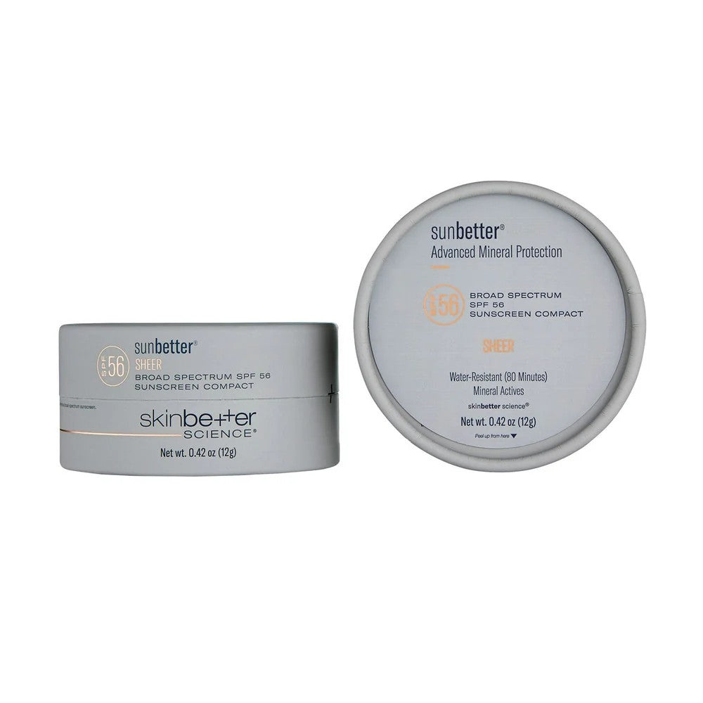 Skinbetter sunbetter SHEER SPF 56 Mineral Sunscreen Compact 礦物防曬粉餅