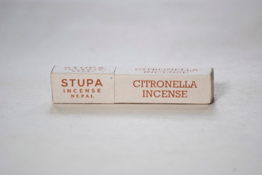 Stupa Citronella Tube Incense Stupa 香茅 筒裝線香 15支