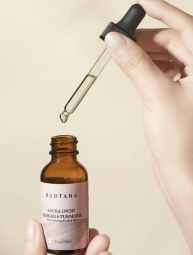 章小蕙推薦 SUDTANA 薑黃面部滋養精華油 30ml SUDTANA Sacha Inchi Ginger & Turmeric Nourishing Facial Oil 30ml