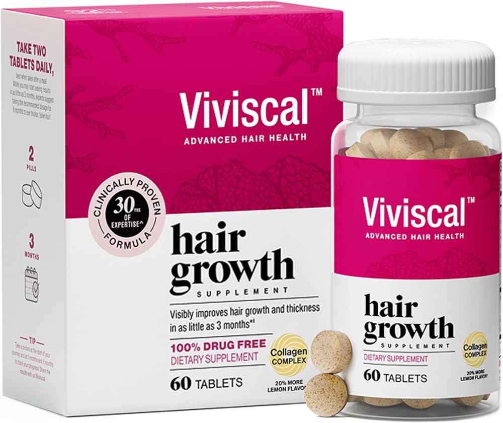 Viviscal Woman Hair Growth Supplement 女用頭髮生長營養補充膠囊60粒