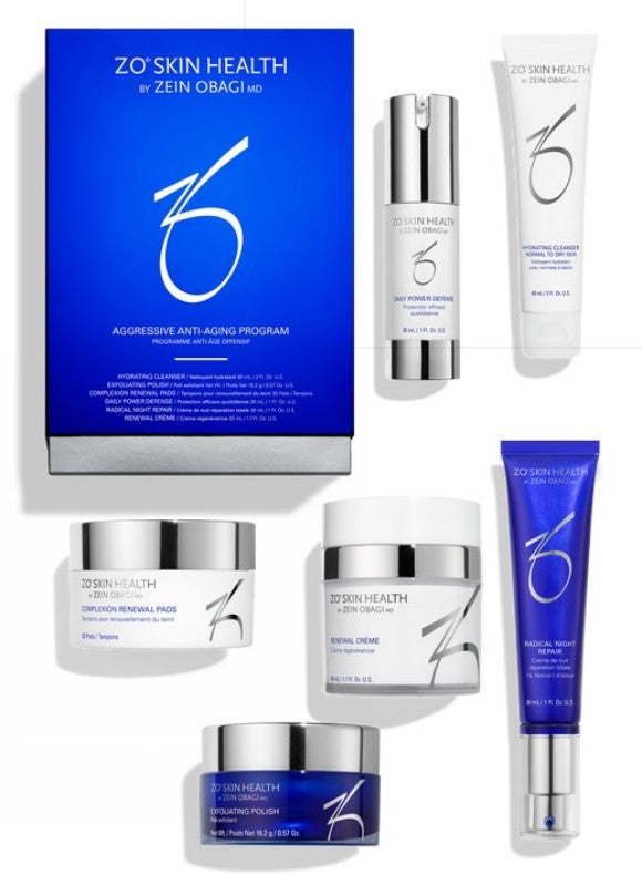 Zo Skin Health 強效抗衰老6件組合套裝 Aggressive Anti-Aging Program 去皺淡紋均衡膚色