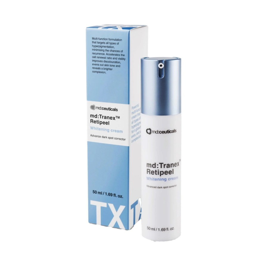 MD ceuticals md:Tranex Retipeel whitening cream 50ml 截黑祛斑美白面霜 淡斑亮白