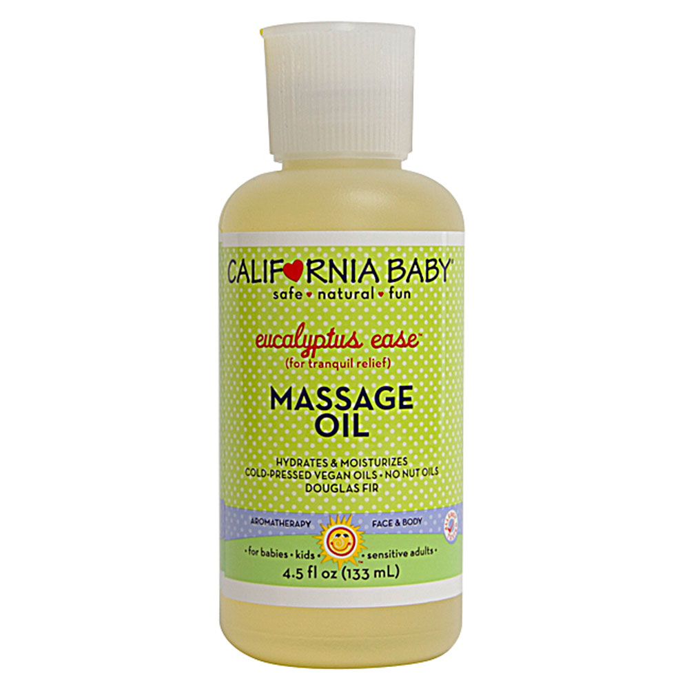 California Baby 有機尤加利舒緩感冒按摩油California Baby Organic Massage Oil Eucalyptus Ease