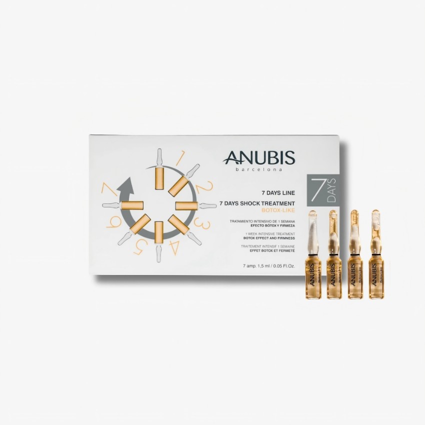 西班牙 ANUBIS BARCELONA 7天淡紋安瓶 抗衰老緊緻修復