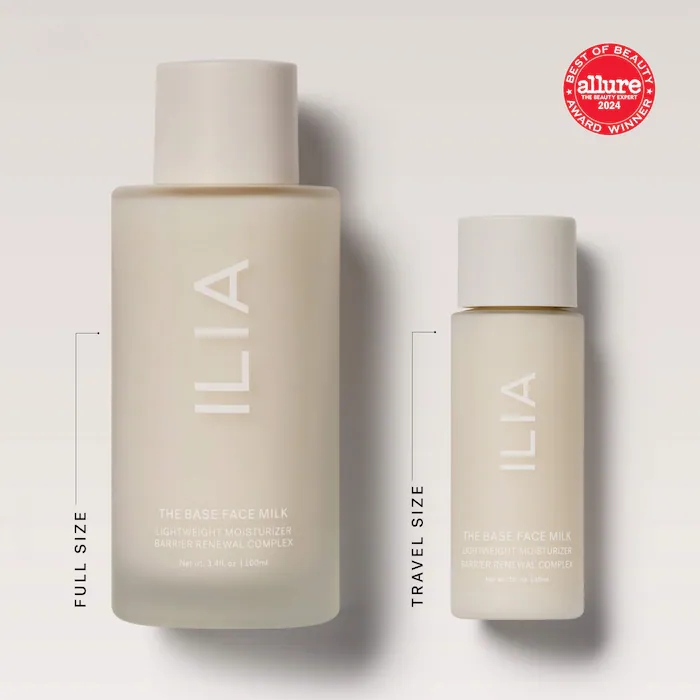 ILIA 精華乳液 面部精華保濕霜30ml/100ml 輕薄養膚舒緩