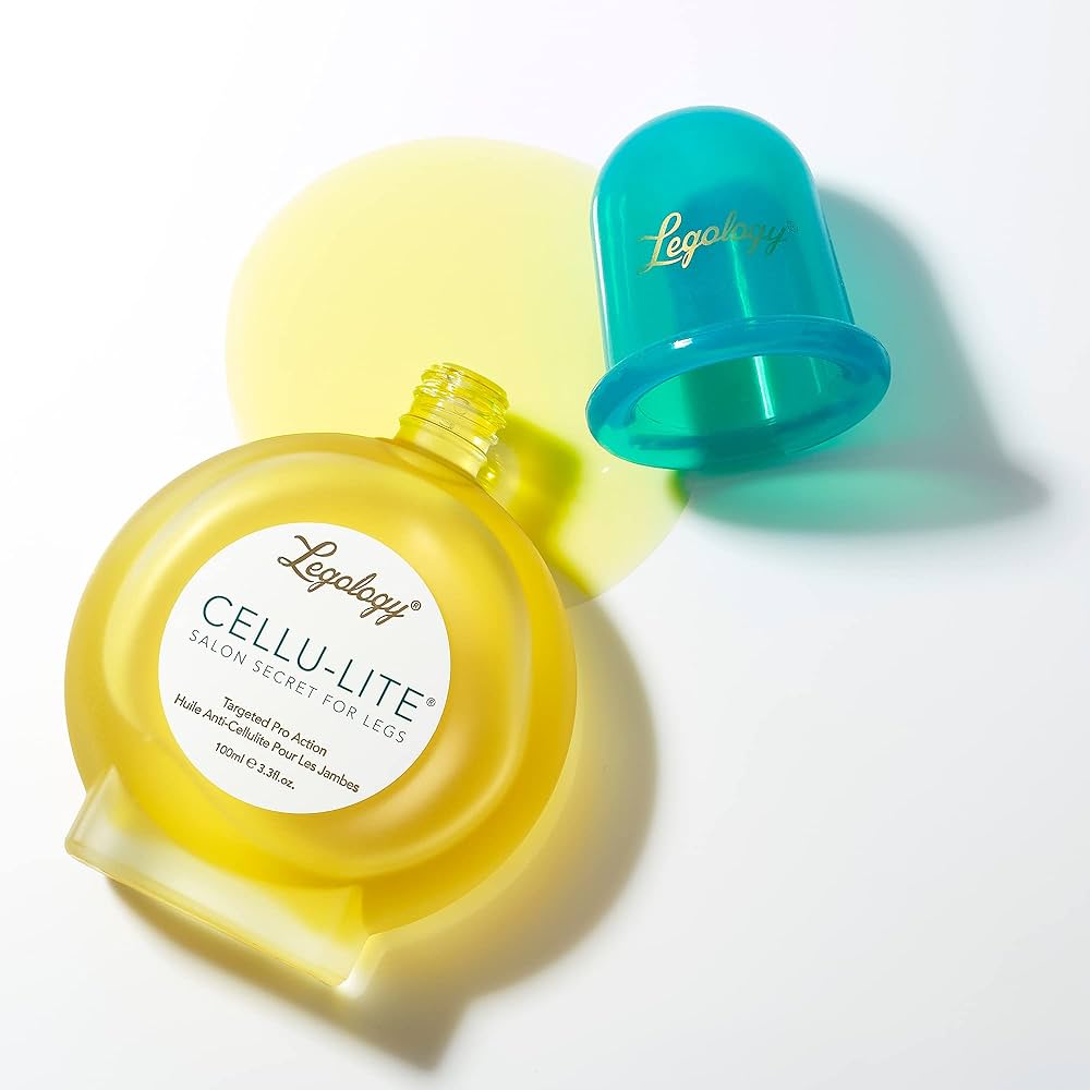章小蕙Legology柔滑舒緩美腿精油100ml +真空理療杯 套裝組合 Cellu-Lite OilAnti-Cellulite Detox Kit