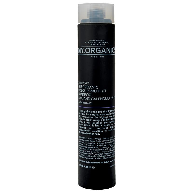 章小蕙My Organics 有機護色洗髮水 延緩褪色 持久固色250ml My Organics Color Protect Shampoo Aloe And Calendula