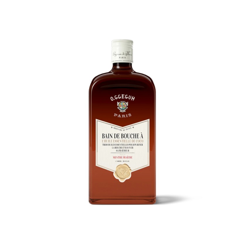 o.ggeguH 小巨蛋 巴黎三分鐘 椰子精油漱口油600ml 漱口水清新 朱珠 吳千語 伊能靜推薦