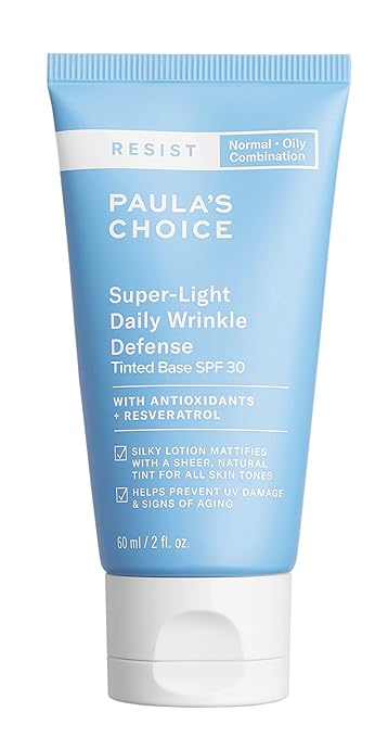 Paula's Choice RESIST 超輕日常抗皺防禦 SPF 30 有色防曬保濕霜 Paula's Choice RESIST Super-Light Daily Wrinkle SPF30 寶拉珍選