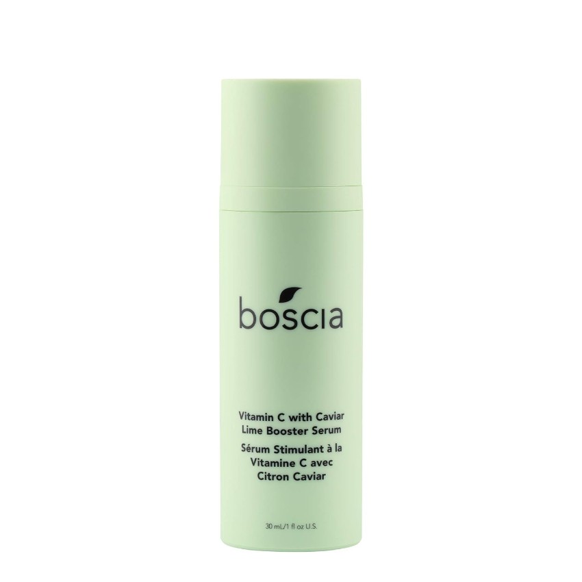 Boscia維他命增效精華液30ml boscia Vitamin C with Caviar Lime Booster Serum 提亮美白精華