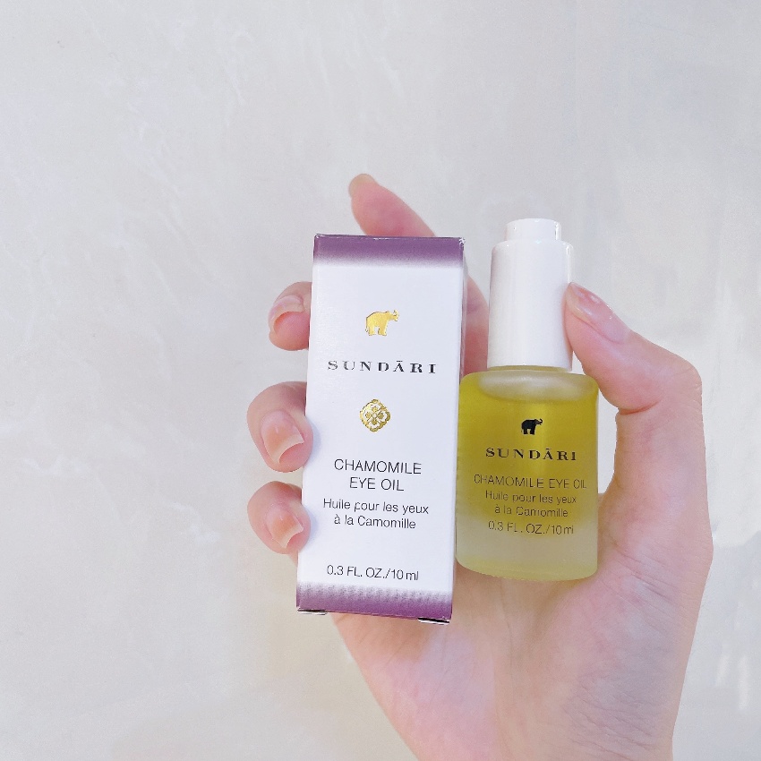Sundari Chamomile Eye Oil 10ml Sundari 洋甘菊眼油 10ml 抗皺滋養去眼袋細紋乾紋