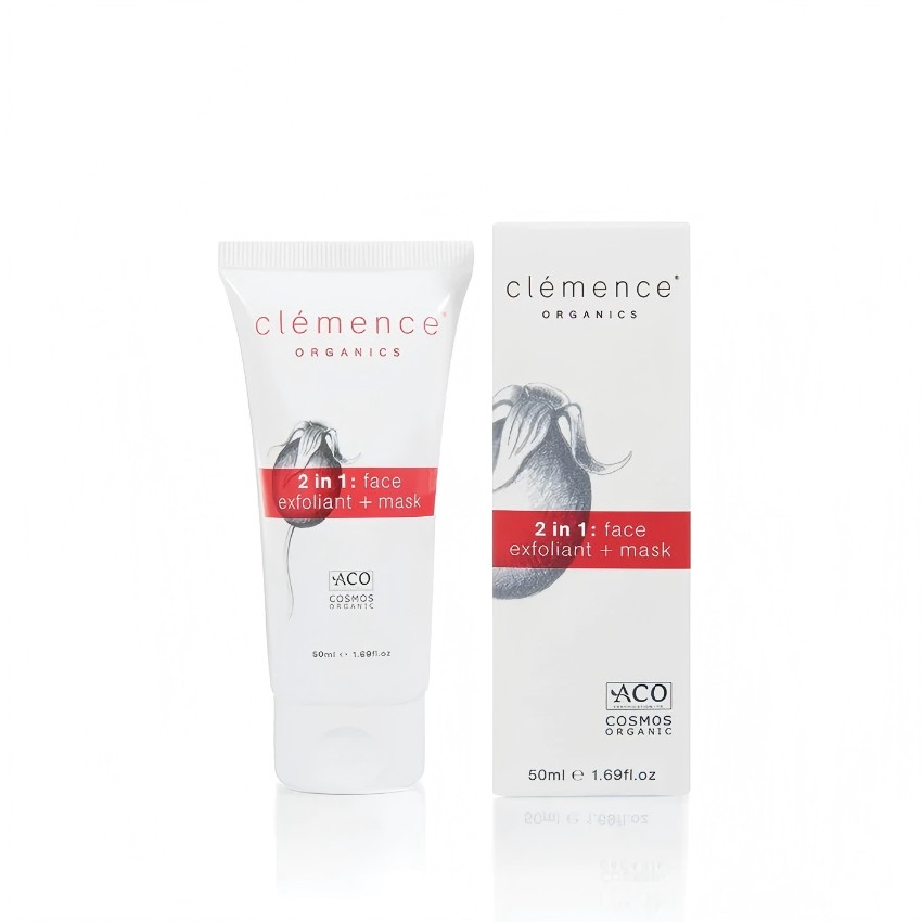 章小蕙推薦 Clemence Organics2 IN 1 FACE EXFOLIANT + MASK 去角質面膜 50ml