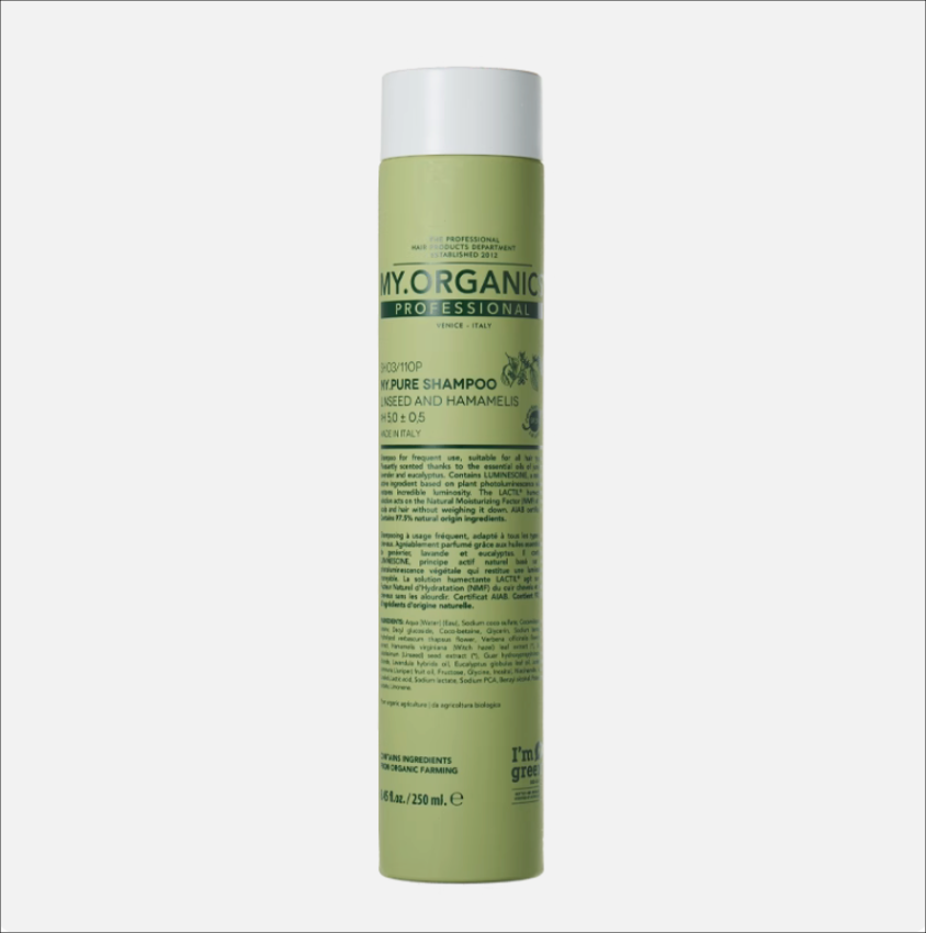 章小蕙My Organics 有機純淨洗髮水推薦敏感頭皮使用250ml MY PURE SHAMPOO