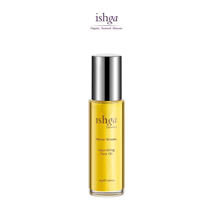 ishga 有機海草滋養精華油50ml ishga Organic Seaweed Nourishing Face Oil